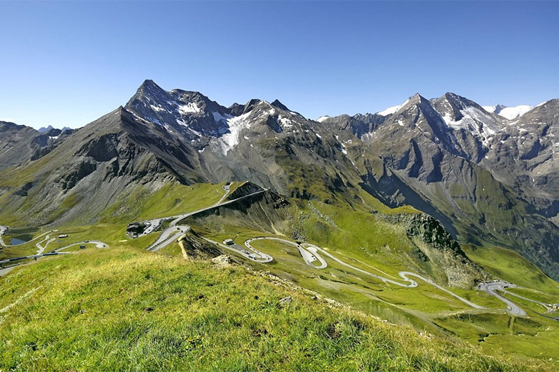 Großglockner – ca. 44 km to the Ferleiten toll booth